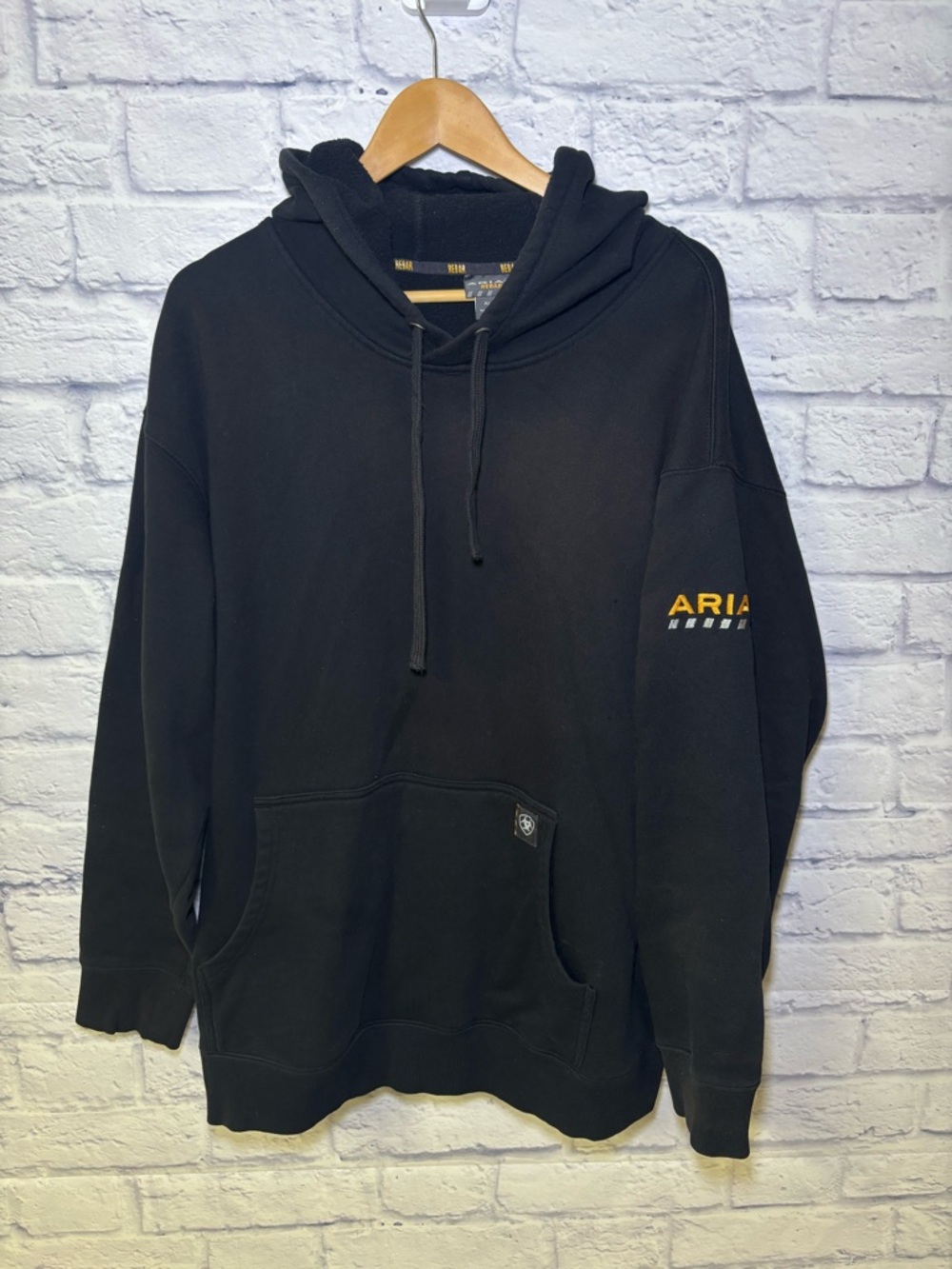 Ariat Hoodie Men's X-Large Black Rebar Workman Dually Pullover Outdoor Workwear